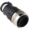 Złącze okrągłe 28-pinowe Standard Kabel Wtyk ITT Cannon Męski IP65 Trident Ringlock
