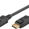 Kabel DisplayPort™ 2.0, 40 Gbit/s - Długość kabla 1 m czarny