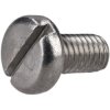 R-TECH 337084 Slotted Pan Head A2 Stainless Steel Screws M3 6mm - Pack Of 100