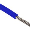 Przewód jednożyłowy linkowy, Przewód instalacyjny, 0,13 mm², 7/0,16 mm, 26 AWG, XLPE, 300 V, Niebieski, dł. 100m, RS PRO