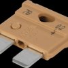 Automotive flat fuse, 5 A, light brown