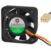 Wentylator 12V; kulowy; 40x40x10mm; 0,09A 3-przew