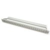 Patch Panel Roline 19 Keystone, 24P, Nieekranowany, Szary