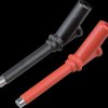 L4937 Magnetic test probes, red/black, 4 mm