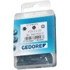 Gedore 6539180 Screwdriver Bit 1/4" value pack 10 Pieces Internal Hexagon 4 mm