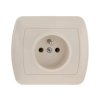 Simon Akord Gniazdo pojedyncze z/u 16A IP20 beżowe AGZ1e/12