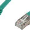 kabel LAN econ connect F6TP0,5GN, 1 szt., RJ45, CAT 6, S/FTP, 0.50 m, zielony
