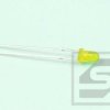 Dioda LED 3mm żółta matowa 3AY4UD09 KENTO RoHS