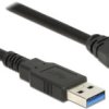 DeLOCK 85073 Kabel USB USB 3.2 Gen 1 (3.1 Gen 1) 1,5 m USB A Micro-USB B Czarny
