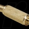 1103057 audio plug, 3,5mm, 4-pin, gold plated