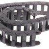 Koryto kablowe szerokość 50 mm głębokość 25mm typ Łańcuch kablowy Igus Igumid NB Elastyczny Czarny