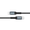 Qoltec Kabel USB 2.0 typ C USB 2.0 typ C 100W QC 3.0 PD 1m Czarny