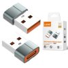 Przejściówka USB-C do USB wtyk aluminium adapter konwerter OTG USB 2.0