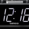 Radio Lenco Lenco CR-28BK, Uhr, Digital, FM, LED, 4,57 cm (1.8