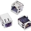 Belfuse złącze żeńskie do wbudowania RJ45 Belfuse SS-6488-NF złącze żeńskie do wbudowania Ilość pinów 8P8C 1 szt.
