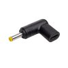 Adapter USB typu C na DC 4/1,7mm - wtyczka do zasilacza uniwersalnego - Akyga AK-ND-C04