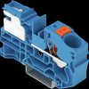 2216-7114 1-conductor N-disconnect terminal block, 16.0 mm², blue