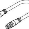 FESTO 564189 Kabel połączeniowy czujnika/aktuatora NEBC-F12G8-KH-0.25-N-S-F12G8, 25.00 cm, 1 szt.