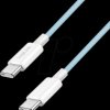 CU0351 Sync and charging cable, USB-C -> C, 60 W, blue, 1.5 m