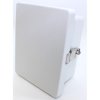 Hammond PJ864L IP66 Type 4X Polyester Junction Box with Snap Latch Cover