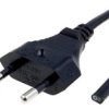 Kabel: 2X0,75Mm2, Cee 7/16 (C) Wtyk, 2,5M Lt207 H03vvh2-F 2X0.75 2.5M Blk