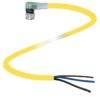 Pepperl+Fuchs 456522 Złącze konfekcjonowane czujnika/aktuatora V3-WM-E2-YE5M-PVC-U, piny: 3, 5 m, 1 szt.
