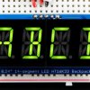 Adafruit Quad Alphanumeric Display -Yellow-Green 0.54