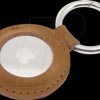 FIXWAT-C2-BRW Keyring cover for AirTag, brown