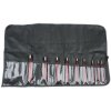 KS Tools 129.2107 Round Hole Punch Set, 9 Pcs