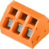 Weidmüller 1914020000 Zacisk sprężynowy 2.5 mm² Ilość styków 6 pomarańczowy 100 szt.