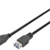 przedłużacz USB 3.2 Gen 1 (USB 3.0) Digitus AK-300203-030-S AK-300203-030-S, [1x złącze męskie USB-A 3.2 (USB 3.0) - 1x