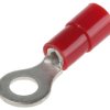Zacisk oczkowy rozmiar przewodu 1.5mm² Ø , M4 izolowany średnica wew 4.3mm Czerwony Phoenix Contact