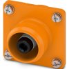 Connector, orange, 1500 VDC, 350 A, 95-120 mm², 1298080