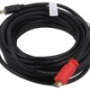 Kabel Hdmi 1.3 Ze Wzmacniaczem Hdmi Wtyk Z Obu Stron Pvc 10M Ak-330105-100-S