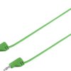 Przewód pomiarowy VOLTCRAFT VC-8557665, zielony