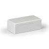 Obudowa Cubo D 80x160x56mm boki gładkie pokrywa szara IP67 ABS DABP081606G