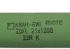 Wirewound resistor, 1 kΩ, 65 W, ±10 %, ZDFL 21X120B 10% 1K0