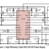 High Efficiency, 2-Phase, Dual Synchronous Step-Down Switching Controller and Step-Up Regulator