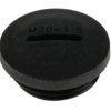 Zaślepka, Czarny M20 x 1.5 Gwintowany, Nylon 66, Zaślepianie, 19.9mm 24mm RS PRO