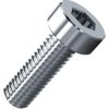 Cylinder head screw, internal hexagon, M5, Ø 8.5 mm, 8 mm, steel, galvanized, DIN 6912, 001.16.538