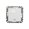 SEDNA DESIGN & ELEMENTS Wyłącznik schodowy z podświetleniem biały SDD111166L SCHNEIDER ELECTRIC