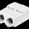 2060-452/998-404 SMD-pcb-terminal, 2-pole, RM 4 mm, white