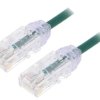 UTP28SP0.5MGR Patch cord TX6-28™,U/UTP 6 linka Cu LSZH zielony 0,5m 28AWG