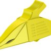 Alligator clip, yellow, max. 30 mm, L 92 mm, CAT IV, socket 4 mm, 66.9561-24