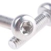Śruba maszynowa M3 łeb z łbem walcowym soczewkowym Stal nierdzewna długość 12mm