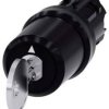 Siemens 3SU10005BP010AA0 3SU1000-5BP01-0AA0 Przełącznik kluczykowy 2 x 45 ° IP66, IP67, IP69/IP69K 1 szt.