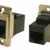 Złącze RJ45 Gniazdo Złącze RJ45 Montaż na panelu Cat6 RS PRO 8-żyłowe