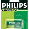 bateria cynkowo-węglowa Philips LongLife 6F22 9V (blister)