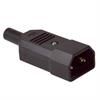AC 3pin wtyk komputerowy C14 na kabel 2szt