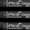 Permanent marker, black, 6 mm, for permanent marking, 521/46/SB